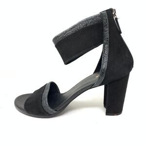 Lloyd Germany Women's Size 40 US 8.5 Heeled Sandals Black Leather